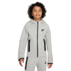 Dječji hoodie Nike Sportswear Tech Fleece Full-Zip ''Dk Grey Heather''