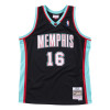 Dres M&N NBA Pau Gasol Memphis Grizzlies 2001-02 Swingman ''Black/Blue/Red''
