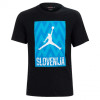 Kratka majica Air Jordan KZS Slovenija Jumpman Logo ''Black''