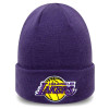 Zimska kapa New Era Los Angeles Lakers Team Cuff Knit ''Purple''