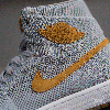 Air Jordan Retro 1 Flyknit ''WOLF GREY'