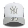 Kapa New Era New York Yankees MLB Logo Trucker "Grey"