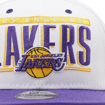 Kapa New Era NBA Los Angeles Lakers Team Logo ''White''