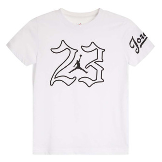 Otroška kratka majica Air Jordan 23 Graphic ''White''