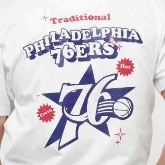 Kratka majica M&N NBA Philadelphia 76ers Merch Take Out ''White''