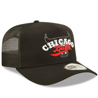 Kapa New Era NBA Chicago Bulls Logo Overlay Trucker ''Black''