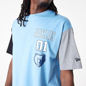 Kratka majica New Era NBA Memphis Grizzlies Oversized ''Pastel Blue''