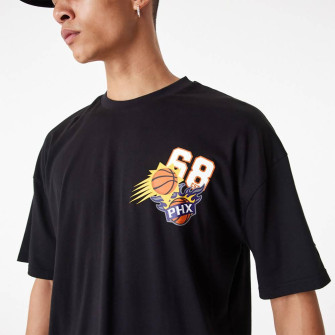 Kratka majica New Era NBA Phoenix Suns Arch Wordmark Oversized ''Black''