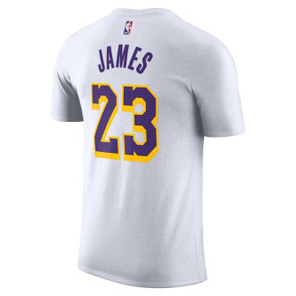 Kratka majica Nike NBA Los Angeles Lakers LeBron James ''White''