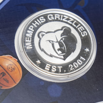 Kovanec NBA Memphis Grizzlies Silver Mint Card ''Ja Morant''