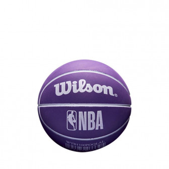 Mini žoga Wilson NBA Team Dribbler Los Angeles Lakers ''Purple''