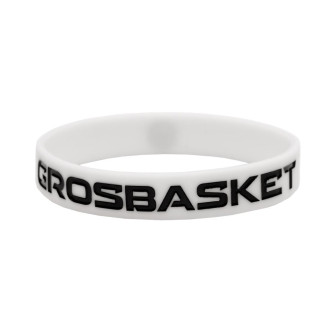 Zapestnica Grosbasket GB Logo ''White''