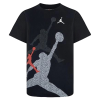 Otroška kratka majica Air Jordan Gradient Stacked Jumpman "Black"