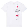Otroška kratka majica Air Jordan Jumpman Globe ''White''