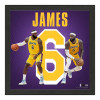 Okvir NBA Players LeBron James Los Angeles Lakers Impact Jersey