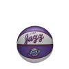 Mini košarkarska žoga Wilson NBA Utah Jazz Team Retro ''Purple/White'' (3)