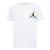 Otroška kratka majica Air Jordan Dunk ''White''