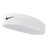 Naglavni znojnik Nike Swoosh "White"