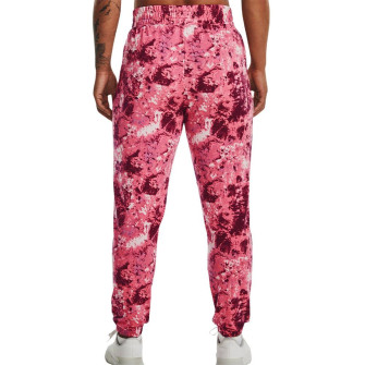 UA Rival Terry Printed Women's Pants ''Pace Pink''