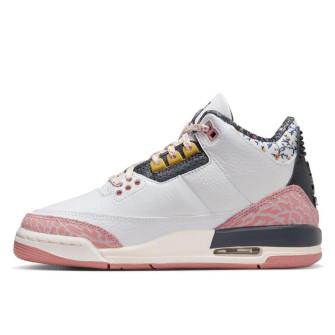 Air Jordan 3 Retro Kids Shoes ''Red Stardust'' (GS)