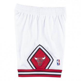 M&N Swingman Chicago Bulls 1997-98 Shorts ''White/Scarlet''