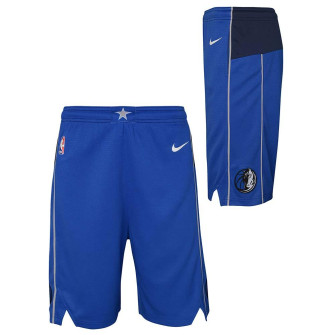 Nike NBA Icon Swingman Dallas Mavericks Kids Shorts ''Blue''