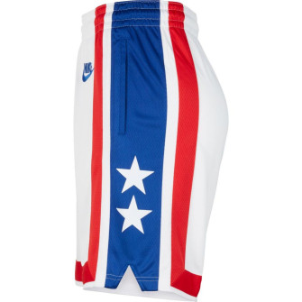 Nike NBA Brooklyn Nets Classic Edition Shorts ''White/Blue/Red''