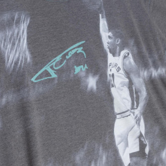 M&N NBA San Antonio Spurs Tim Duncan Above the Rim T-Shirt ''Grey''