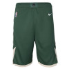 Nike NBA Icon Swingman Milwaukee Bucks Kids Shorts ''Fir''