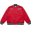 M&N NBA Chicago Bulls Heavyweight Satin Jacket ''Red''