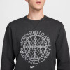 Nike Standard Issue Dri-FIT Crew-Neck Sweatshirt "Grey"